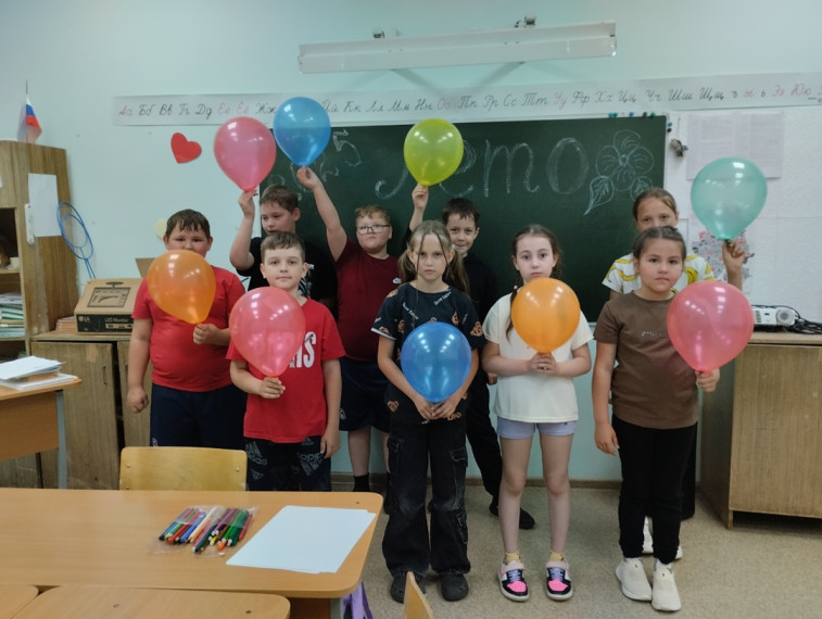 Открытие пришкольного оздоровительного лагеря.